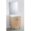 Meuble + vasque Toucan Portes 600 x 480 mm miroir toute hauteur - applique led
